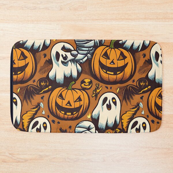 Item preview, Halloween Phone Case for iPhone 14 Pro Max Anti-Yellowing Clear Soft TPU + Black Camera Frame Protection Anti-Scratch Shockproof Phone Cover with Skull Bat Pumpkin Pattern designed and sold by ArteeInnovation.