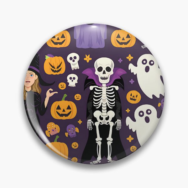 Item preview, Halloween Phone Case for iPhone 14 Pro Max Anti-Yellowing Clear Soft TPU + Black Camera Frame Protection Anti-Scratch Shockproof Phone Cover with Skull Bat Pumpkin Pattern designed and sold by ArteeInnovation.
