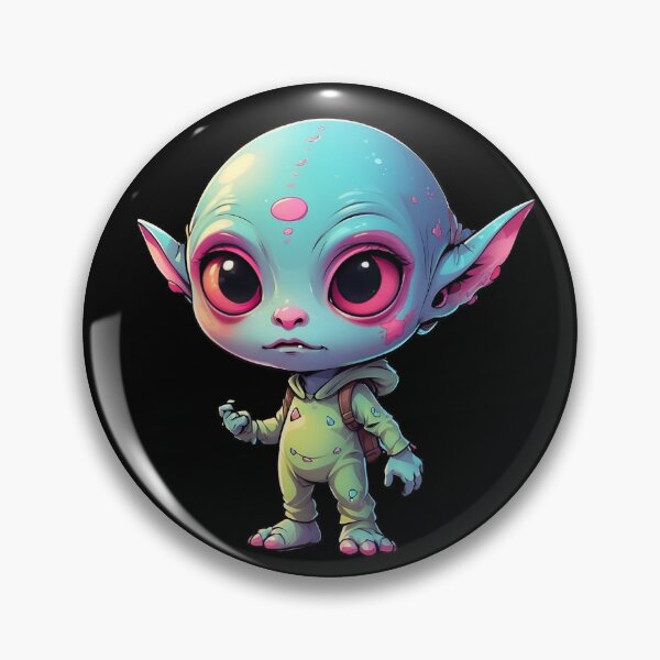 Item preview, Sticker Alien : September Collection designed and sold by NSpacesAi.