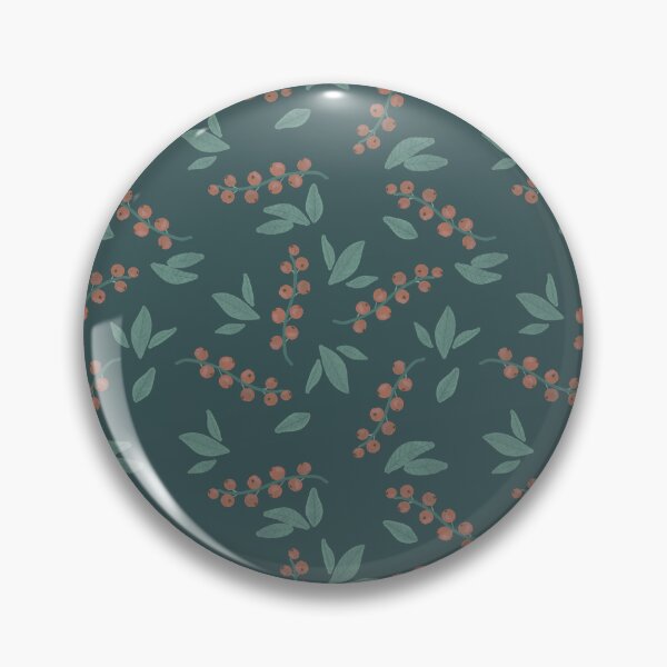 Item preview, Red Currants on Dark Green Background designed and sold by daniela-rus.