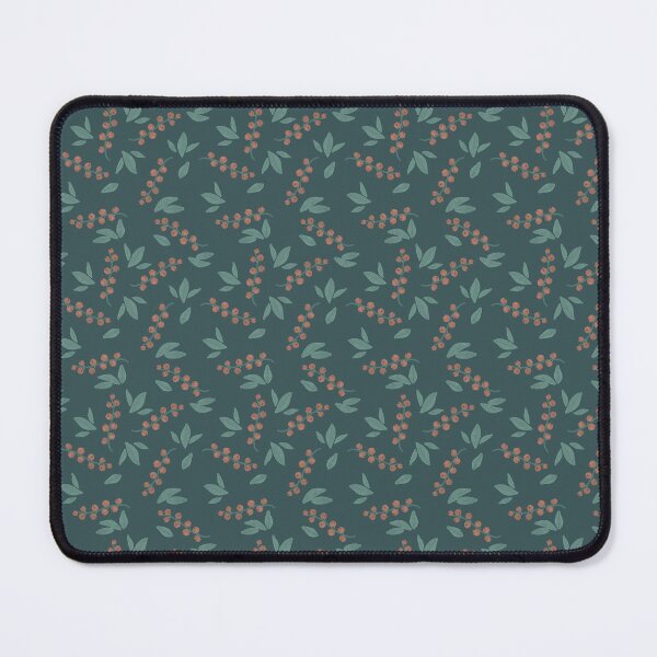 Item preview, Red Currants on Dark Green Background designed and sold by daniela-rus.
