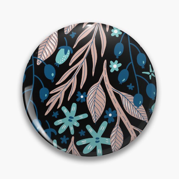 Item preview, Wild Leaf and Berry Pattern designed and sold by Jacinda  Collins.