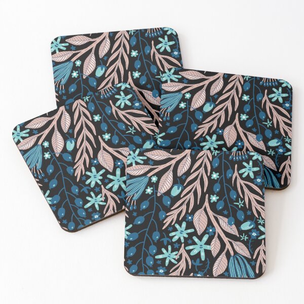 Item preview, Wild Leaf and Berry Pattern designed and sold by Jacinda  Collins.