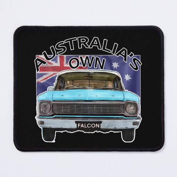Item preview, Classic XM Blue Ford Falcon - Australia's Own Vintage Car Art designed and sold by Michael van der Hoorn.