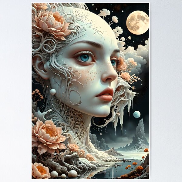 Item preview, Under the Pale Moon designed and sold by Synth4rtStudio.