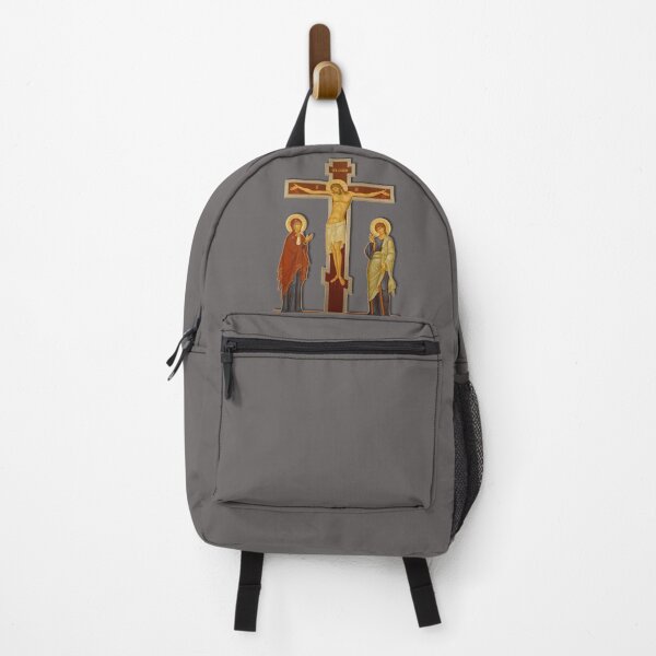 Item preview, crucifix, cross, Calvary, Jesus on the cross, Our Lady, Saint John the Evangelist designed and sold by orthodox-icon.