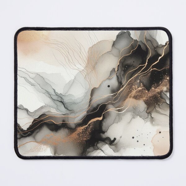 Item preview, Golden Veins Abstract Elegance designed and sold by Vivien la Muse.