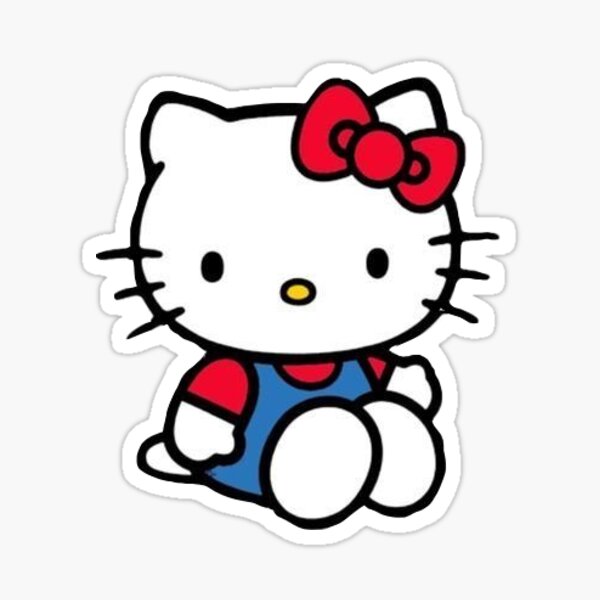Item preview, Sitting Hello Kitty  designed and sold by Sofia Escalante.