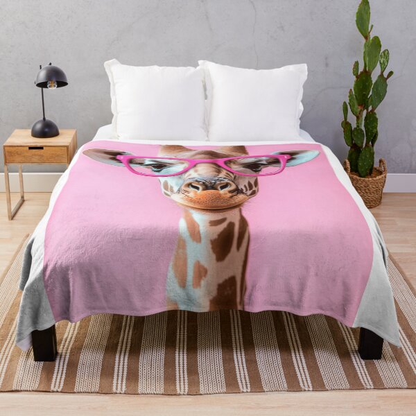 Item preview, Giraffe Print, Giraffe Poster, Funny Animal Décor designed and sold by Rockwpapart.