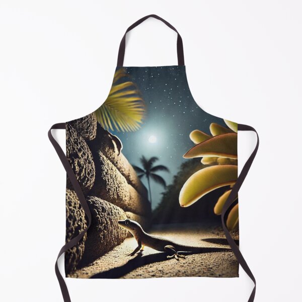 Item preview, Nighttime Mourning Gecko in Hawaiian Moonlight designed and sold by NocturnalNook.