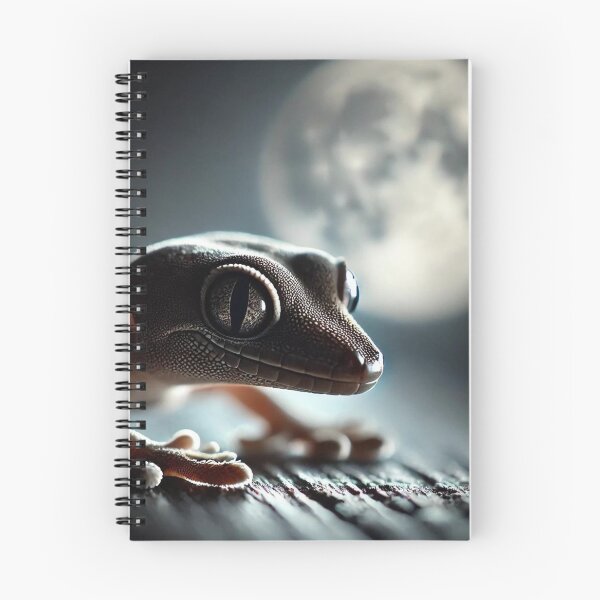 Item preview, Close-Up Mourning Gecko in Moonlight designed and sold by NocturnalNook.