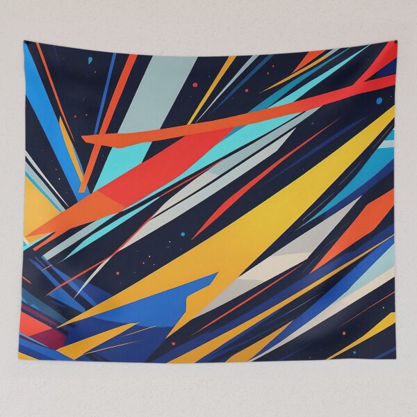 Item preview, Explosive Burst of Colour designed and sold by ArtComixHaven.