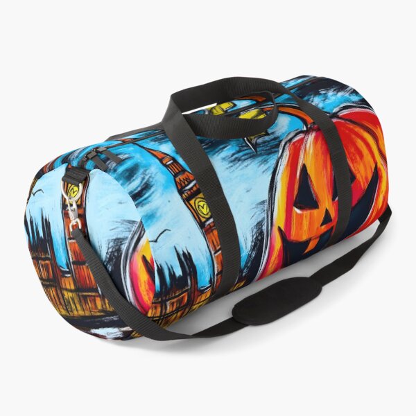 Item preview, Brightly Smiling Jack o Lantern with Big Ben and Parliament - Dramatic Sky for Halloween Generative AI designed and sold by OlfactoART Studio.