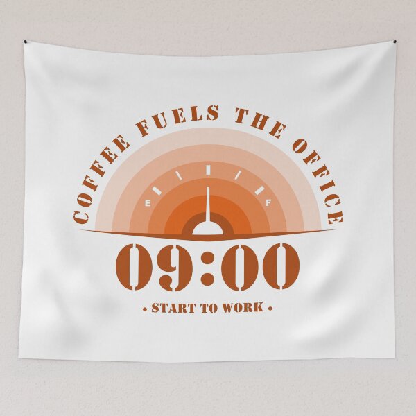 Item preview, coffee fuels the office. designed and sold by stylegoose.