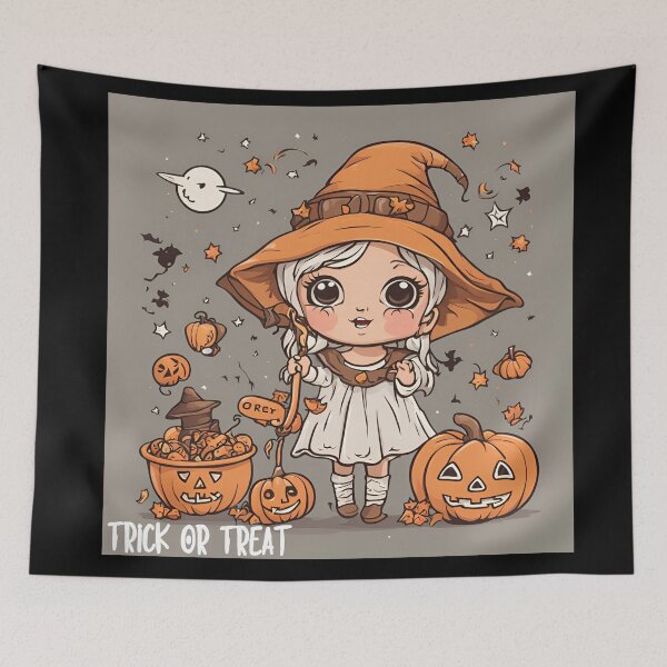 Item preview, Treat or Trick Halloween Tee Party Outfit designed and sold by twosenses.