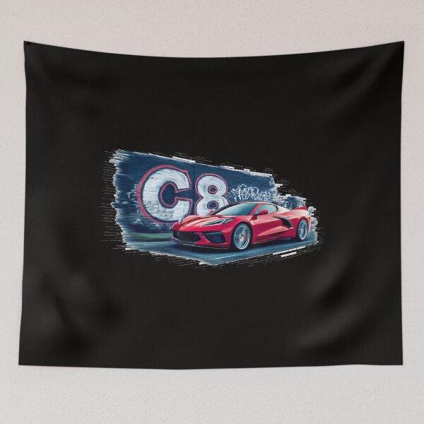 Item preview, c8 torch red Classic designed and sold by MythicMosaics.