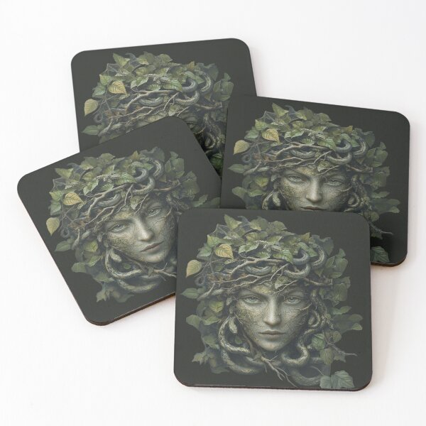 Item preview, Forest Medusa designed and sold by InkishDelight.