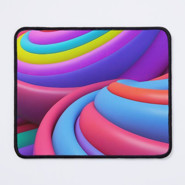 Item preview, Vibrant Curves of Colour designed and sold by ArtComixHaven.