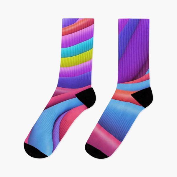 Item preview, Vibrant Curves of Colour designed and sold by ArtComixHaven.