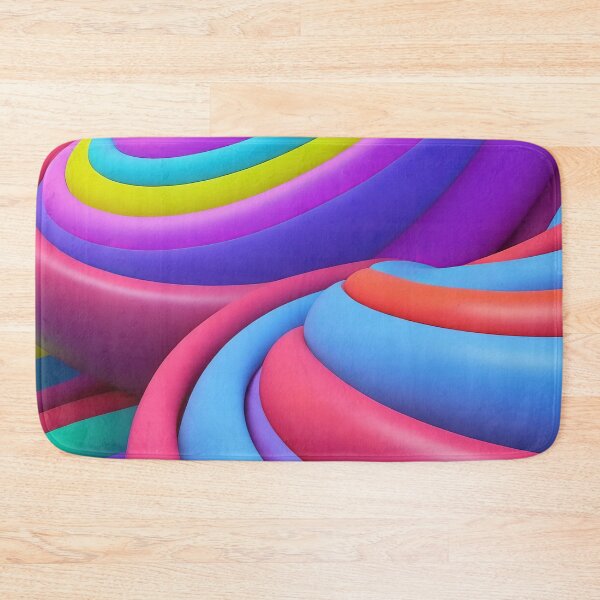 Item preview, Vibrant Curves of Colour designed and sold by ArtComixHaven.