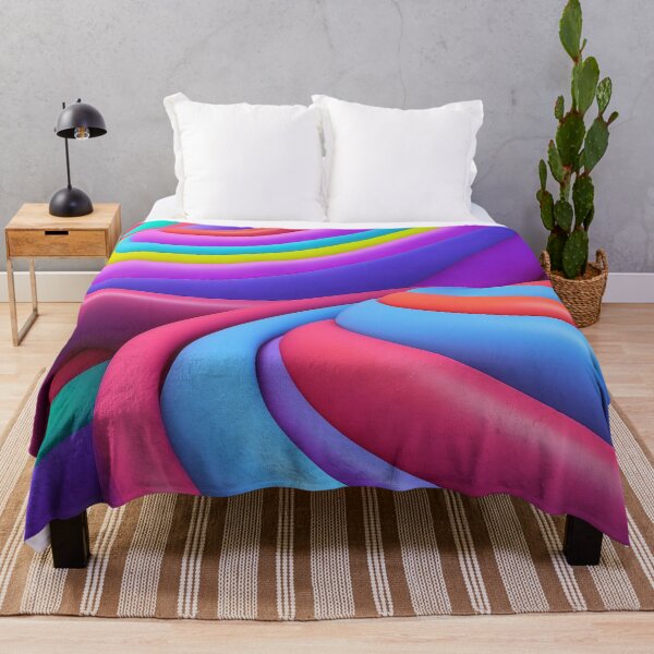 Item preview, Vibrant Curves of Colour designed and sold by ArtComixHaven.