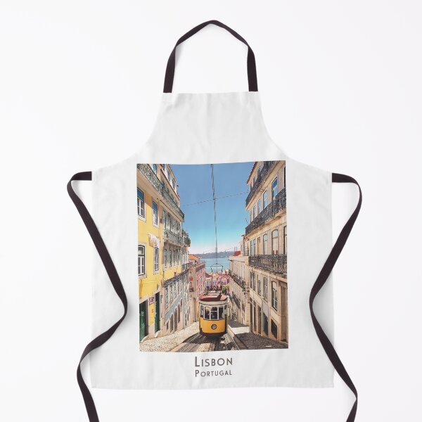 Item preview, Vintage Lisbon Travel Poster – Minimal, Retro & Touristic - Yellow Tram designed and sold by pod24.