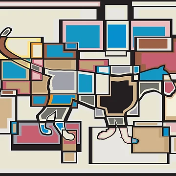 Artwork thumbnail, Leopard Blocks Design by Hadrianwild