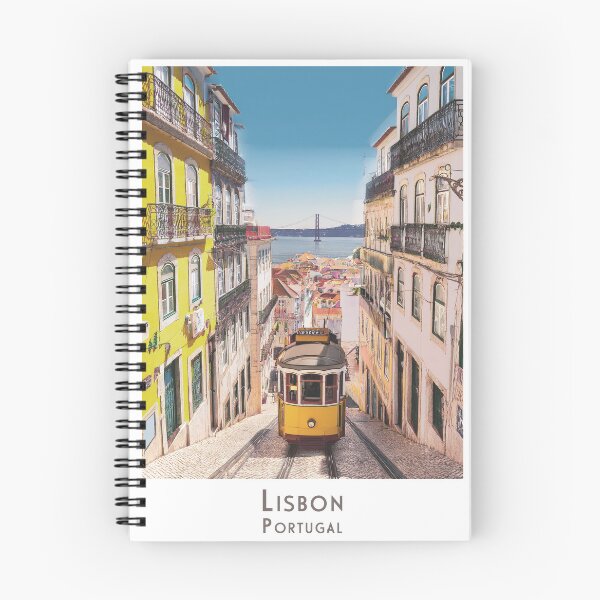 Item preview, Retro Lisbon Travel Poster – Vintage & Minimalist Design – Yellow Tram designed and sold by pod24.