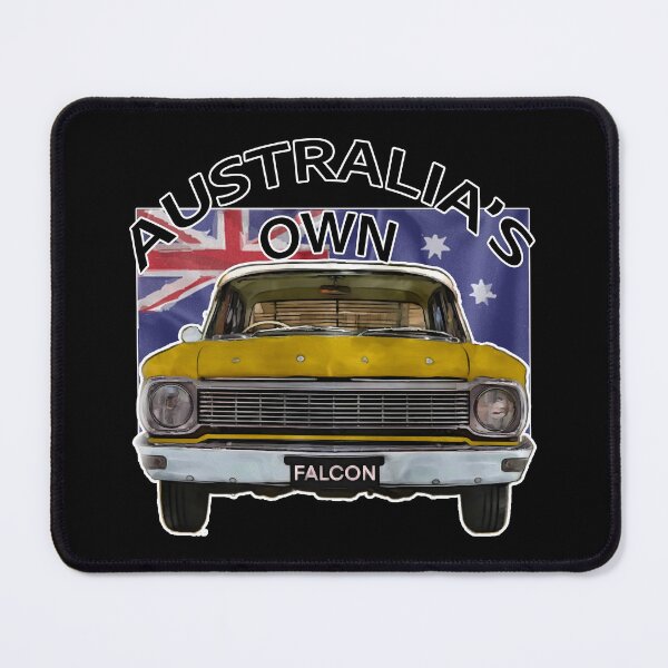 Item preview, Classic XM Gold Ford Falcon - Australia's Own Vintage Car Art designed and sold by Michael van der Hoorn.