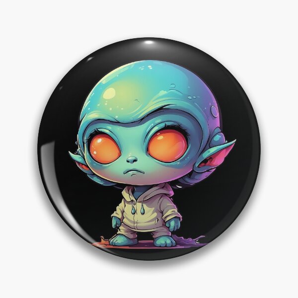 Item preview, Sticker Alien : September Collection 11 designed and sold by NSpacesAi.