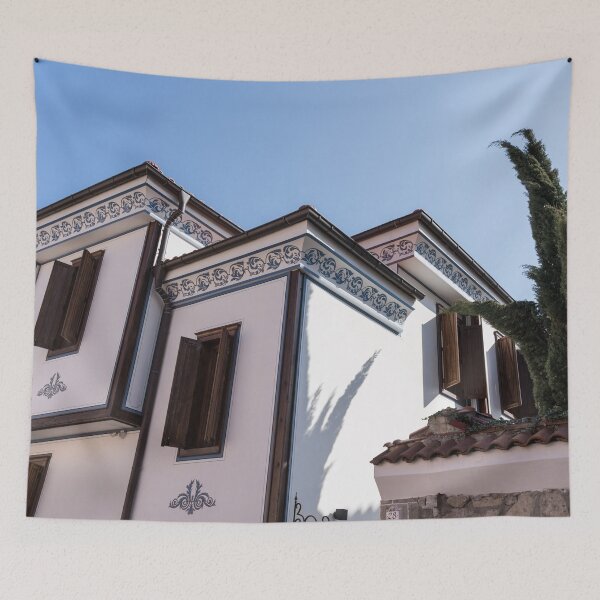 Item preview, Splendid Revival House with Beautifully Pained Eaves designed and sold by Georgia Mizuleva.