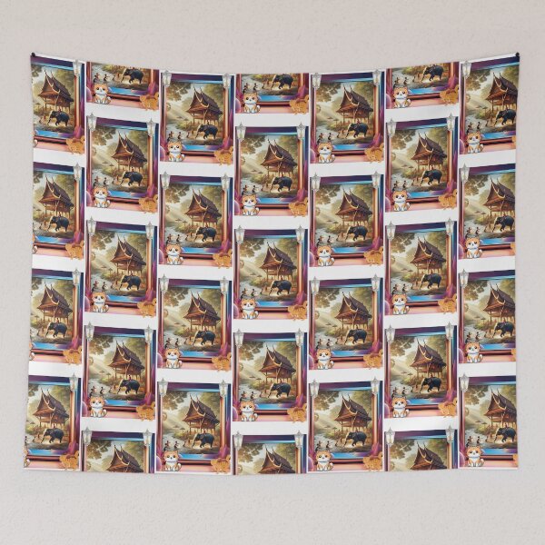 Item preview, Children and Elephant by the Thai Pavilion designed and sold by Tonphiarts.