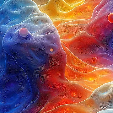 Artwork thumbnail, 3D Pattern In Color by NeoRarities