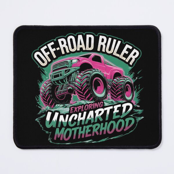 Item preview, Off-Road Mom T-Shirt | Monster Truck Lovers | Uncharted Motherhood designed and sold by best-of-panama.