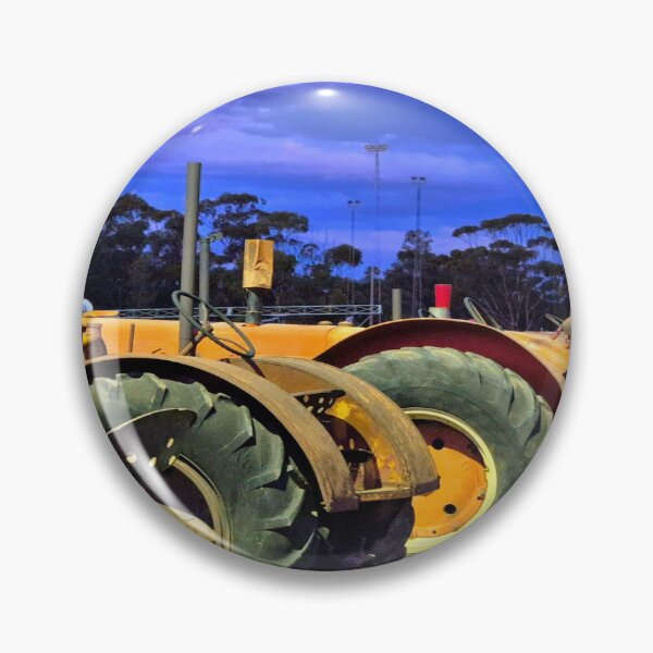 Item preview, Vintage farm tractors at twilight, Australia designed and sold by FranWest.