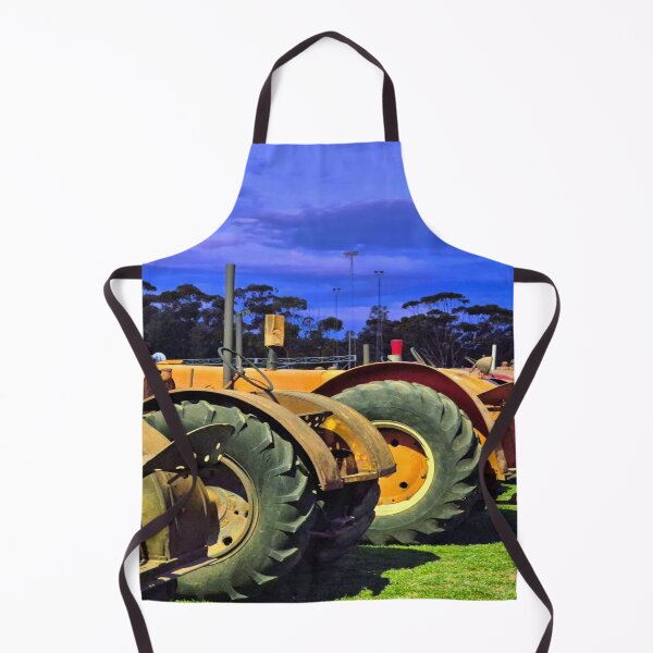 Item preview, Vintage farm tractors at twilight, Australia designed and sold by FranWest.