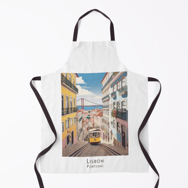 Artikelvorschau, Minimalistisches Lissabon Reiseplakat – Vintage Straßenbahn & Retro Flair entworfen und verkauft von pod24.