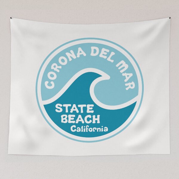 Item preview, Corona Del Mar State Beach California Wave designed and sold by bivenart.