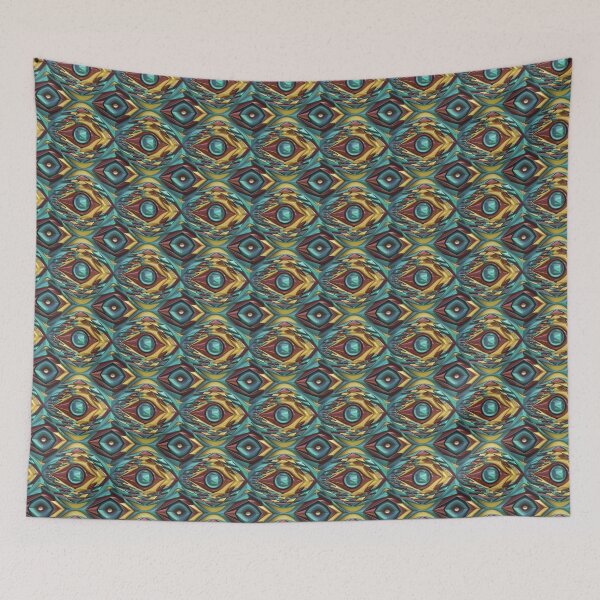 Item preview, Abstract pattern with metalic 3d highlights designed and sold by 2Blue-Dots.