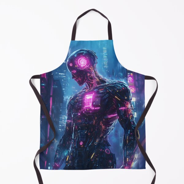 Item preview, Neon Future: The Cybernetic Evolution designed and sold by AI-Only Creations.
