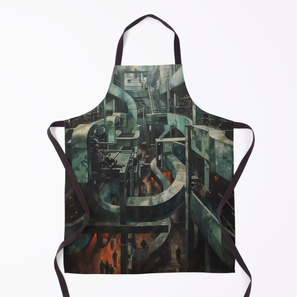 Item preview, Industrial Labyrinth designed and sold by landletsy.
