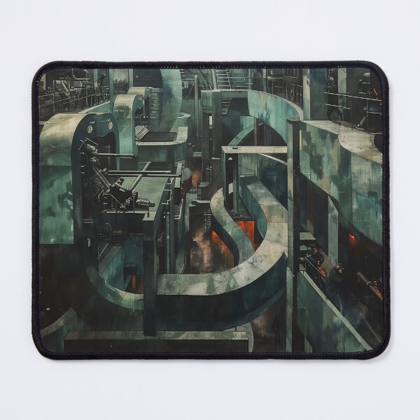 Item preview, Industrial Labyrinth designed and sold by landletsy.