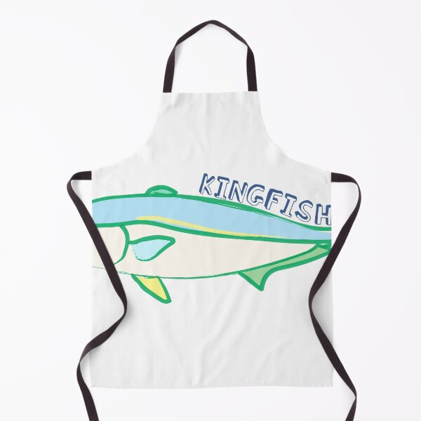 Item preview, Vibrant Kingfish Illustration - Ocean Inspired Art designed and sold by SaltAzure.