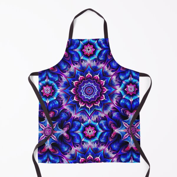 Item preview, Blue and Pink Kaleidoscope Pattern designed and sold by patterncrow.