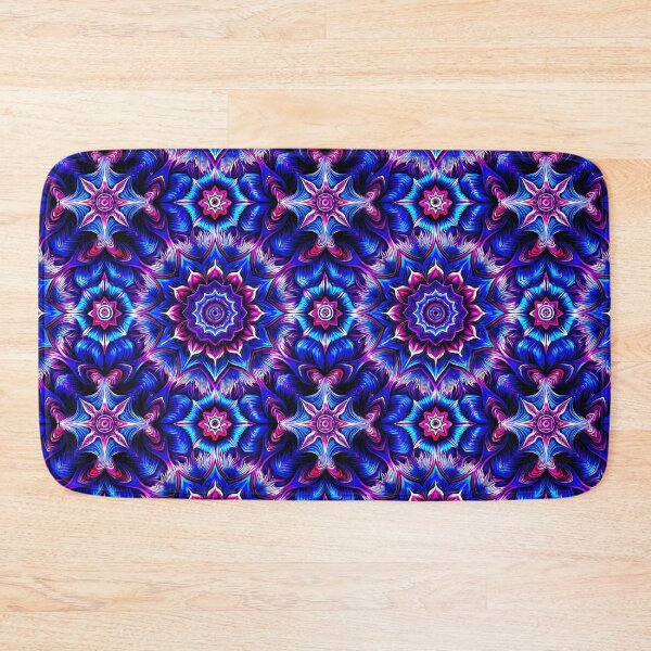 Item preview, Blue and Pink Kaleidoscope Pattern designed and sold by patterncrow.