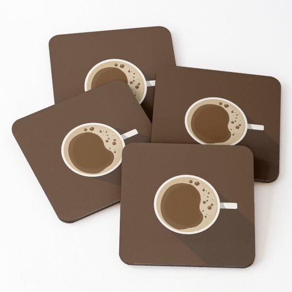 Item preview, Americano Coffee Illustration designed and sold by archetype prints.