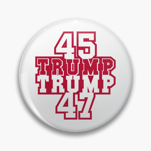 Item preview, 45 Trump Trump 47 USA White on Red Style designed and sold by Kraaftwierk.