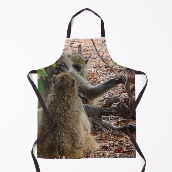 Item preview, African baboon family, Chobe, Botswana designed and sold by FranWest.