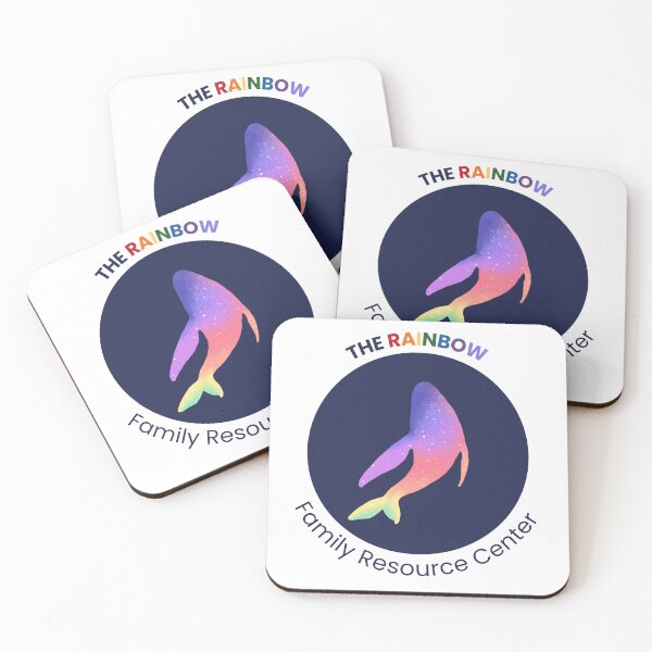 Item preview, The Rainbow Family Resource Center: Blue w/ blue font designed and sold by TheRainbowFRC.