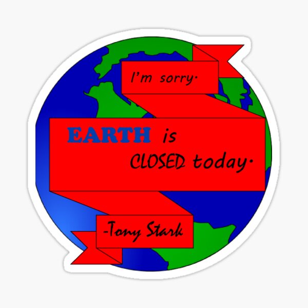 Item preview, Earth is closed designed and sold by babichatack.